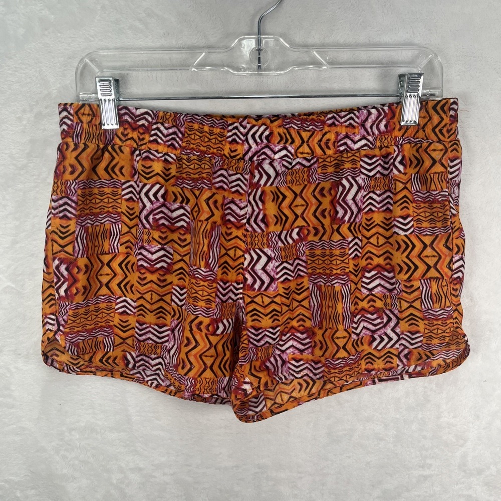 Ecote Urban Outfitters Pull On‎ Shorts Women's Small Lounge Artsy Colorful Boho